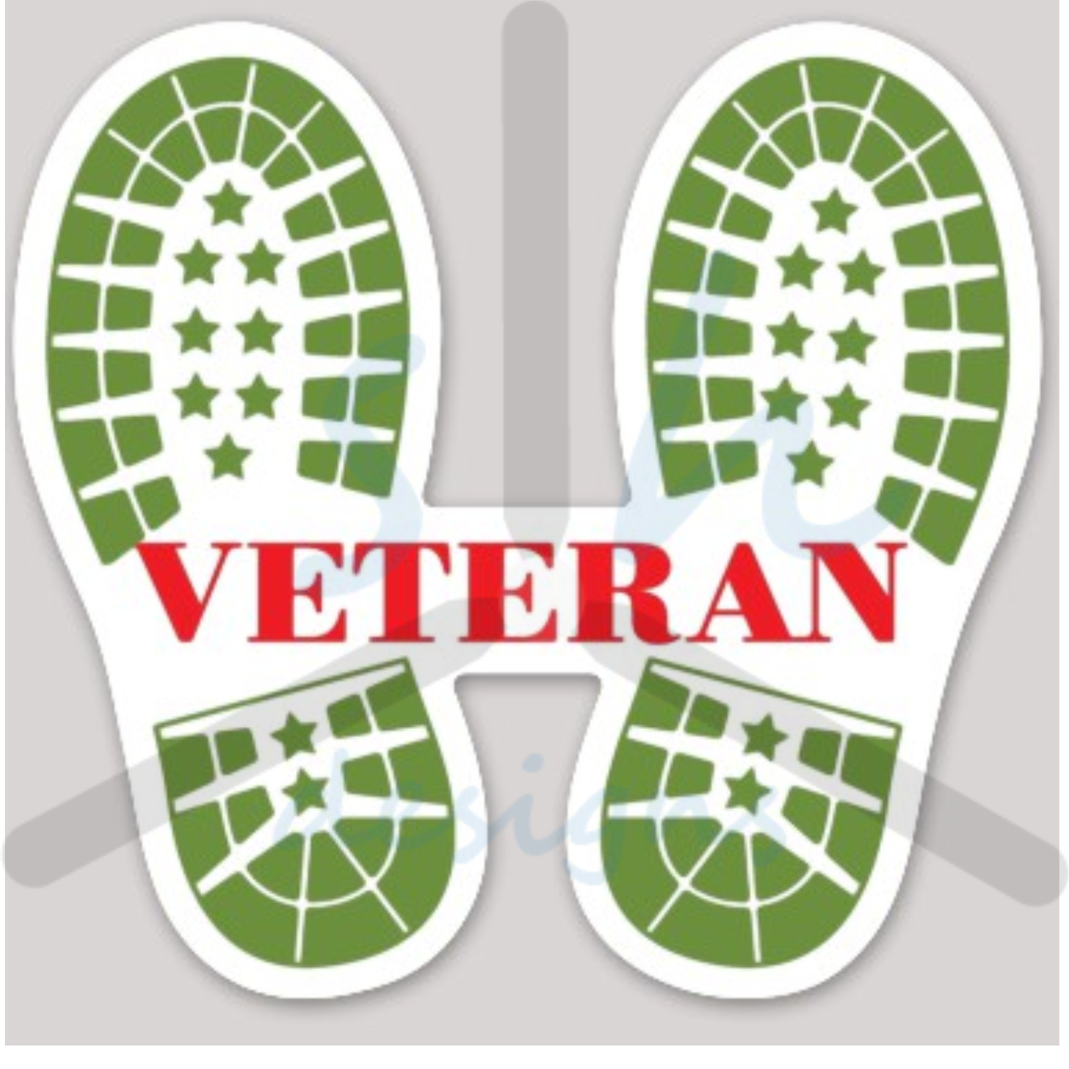 Sticker- Veteran Boot