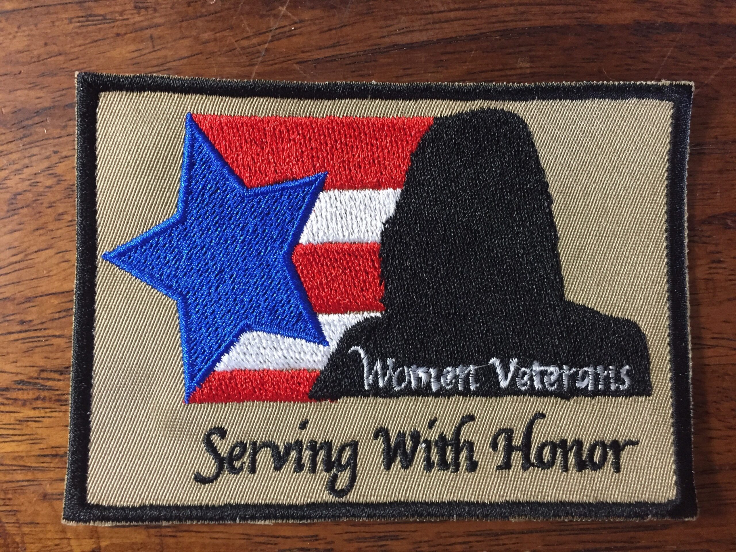 Patch- Women Veteran-with-honor