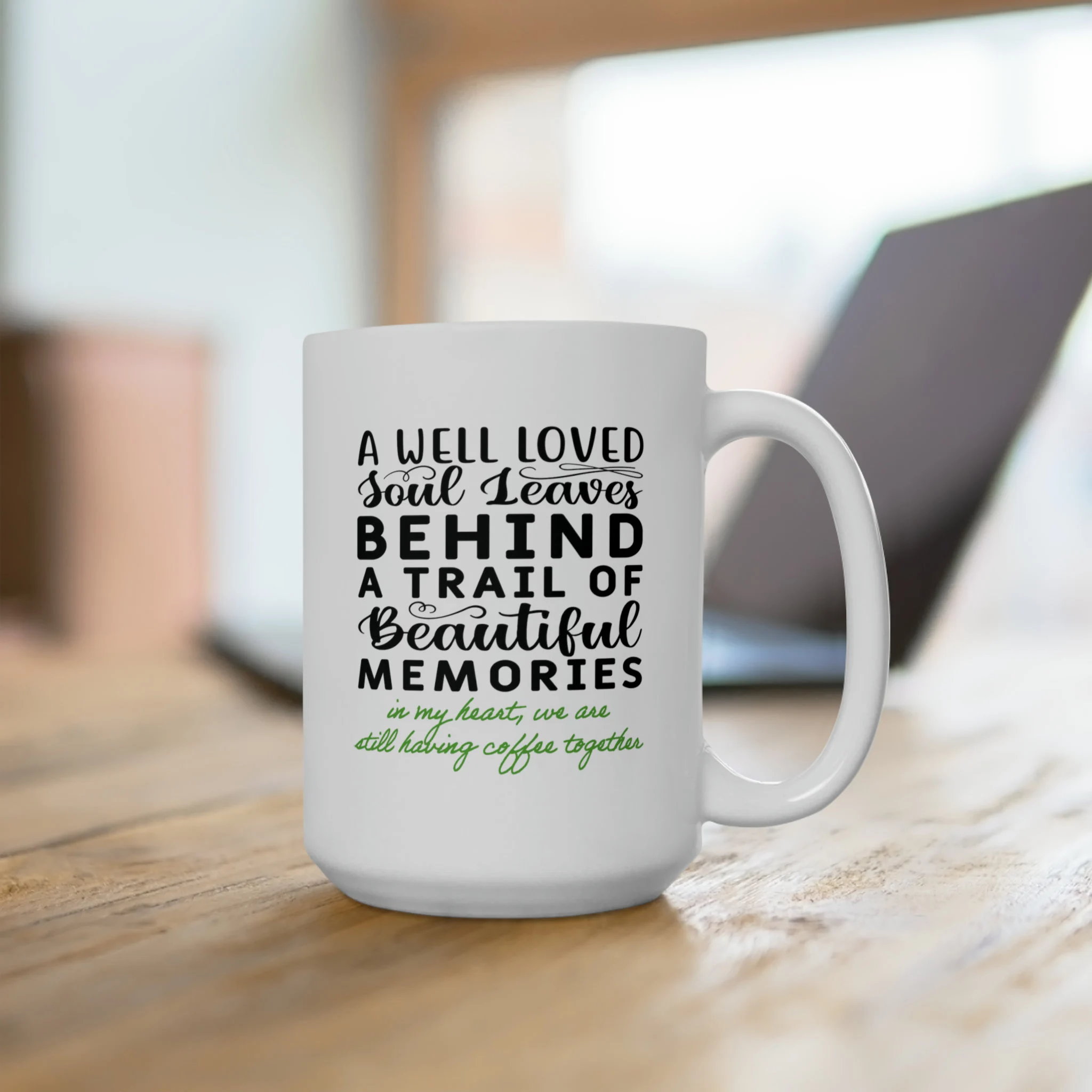 Mug- Beautiful Memories Memorial 15oz