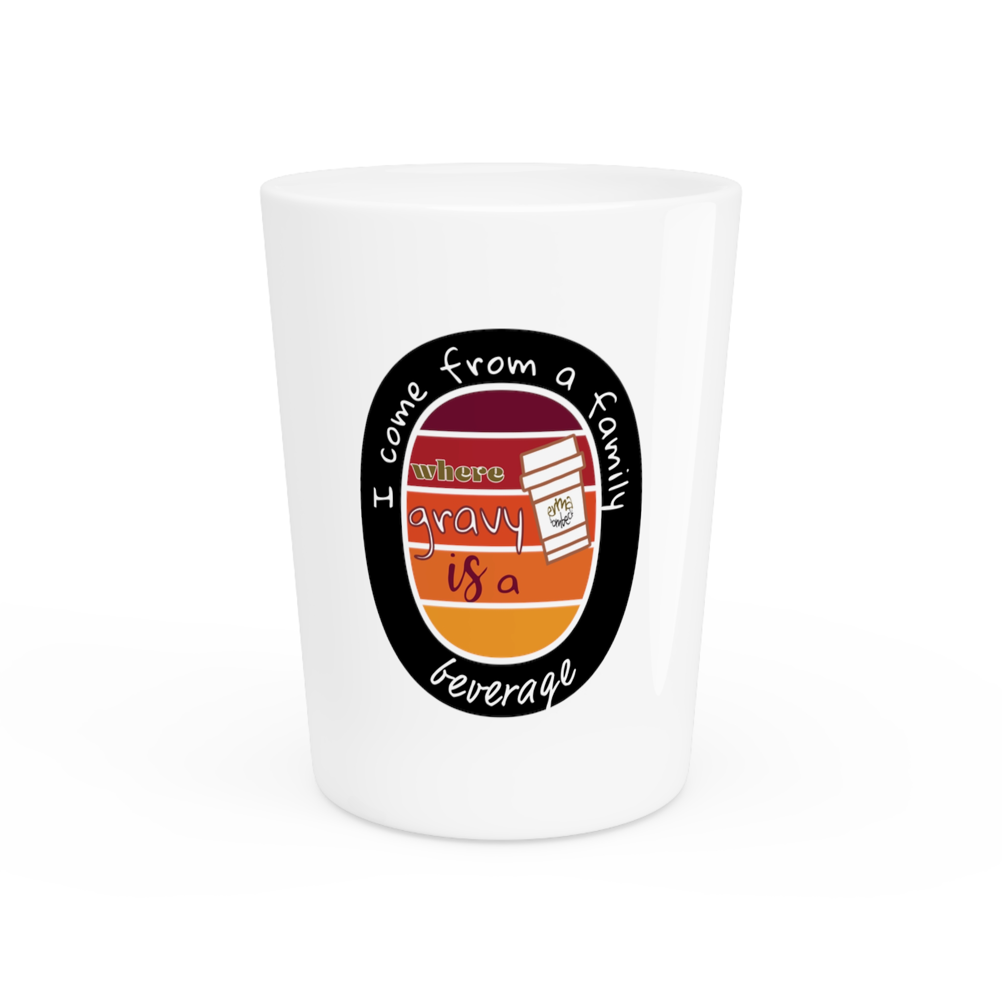 Gravy is a Beverage shot glass post thumbnail image